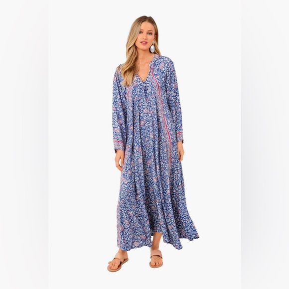 NATALIE MARTIN
Floral Print Pellicano Blue Fiore Maxi - Picture 1 of 11